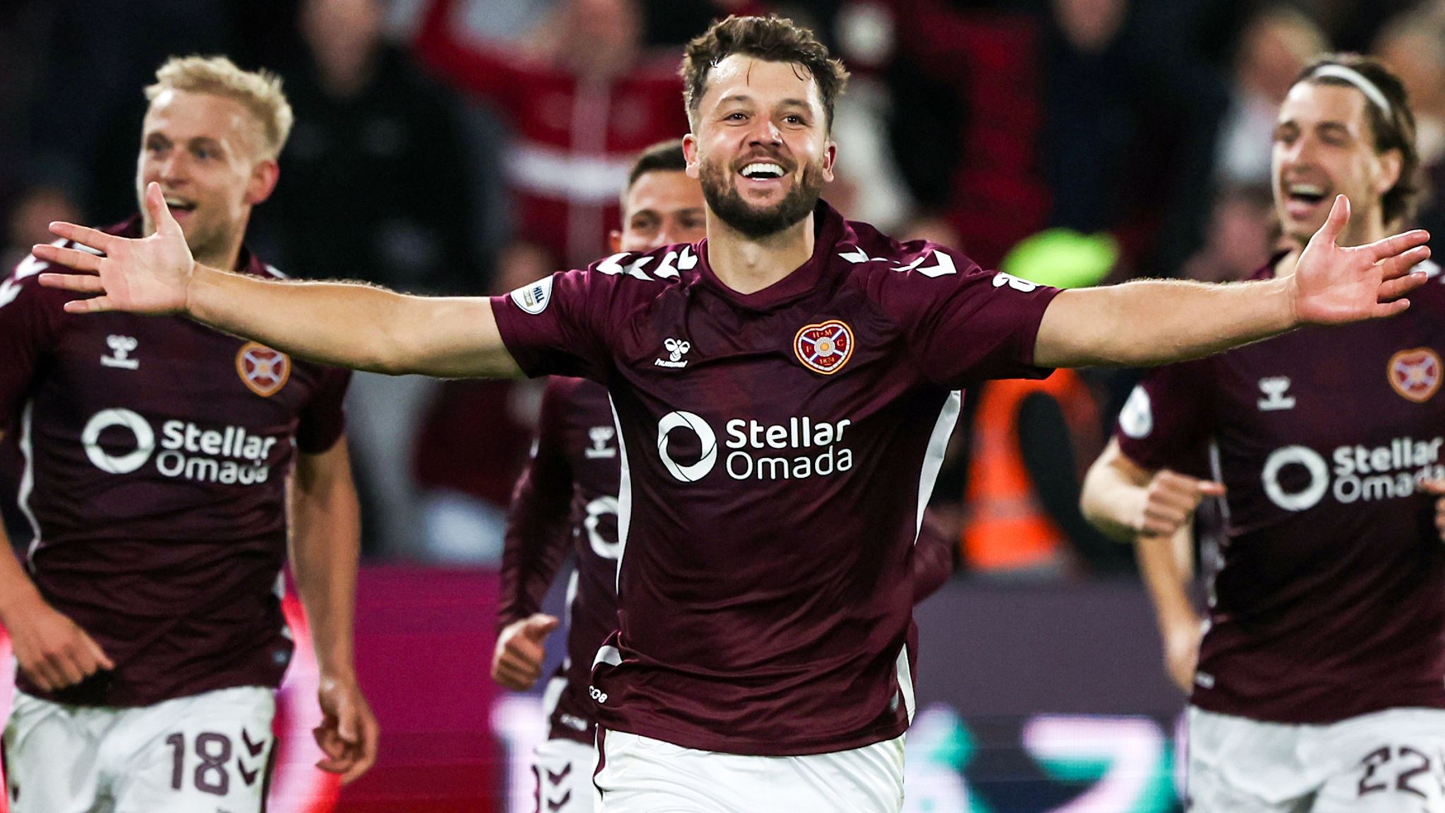 Halkett’s Late Strike Seals Derby Drama as Hearts Go Top